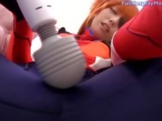 Evangelion asuka pov cosplay kjønn video blowhob